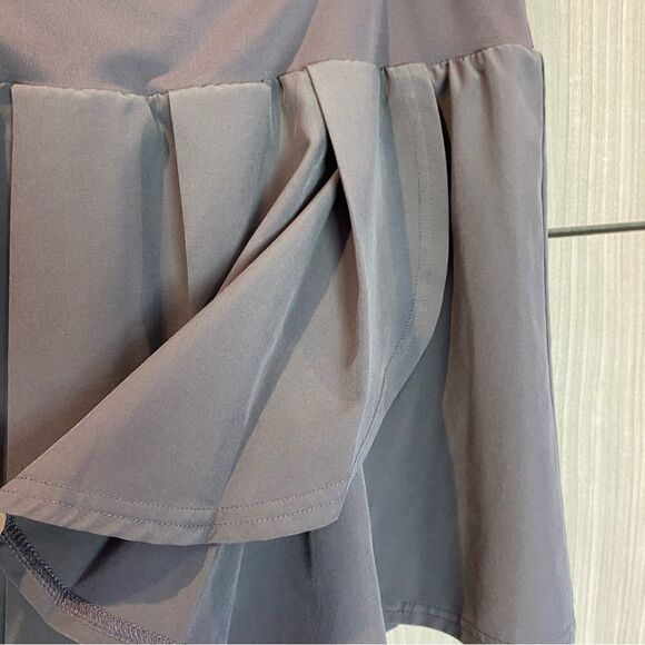 Xersion Gray Pleated Skort Skirt Large - Picture 6 of 10